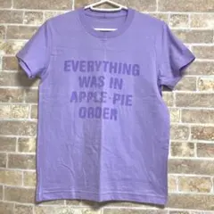 【美品】パープル　Tシャツ　パステル