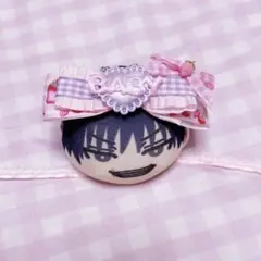 おまんじゅう ヘッドドレス ぬいぐるみ ヘッドドレス リボン