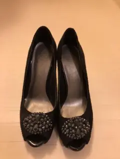 パンプス 黒 結婚式 キャバクラ ヒール