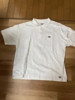 Dickies ホワイト ポロシャツ Lサイズ