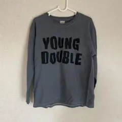 youngdouble トップス ロンT ネイビー 5-6y