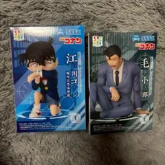名探偵コナン　ちょこのせフィギュア　江戸川コナン　毛利小五郎　セット