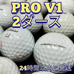 【特価】Titleist PRO V1 ロストボール 2ダース