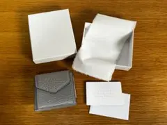 Maison Margiela メゾンマルジェラ 三つ折り財布 ライトグレー