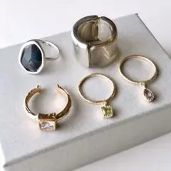 【Newport他】指輪 リング５点セット
