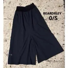美品⭐️21000円⭐️ビアズリー ウエストリブリネン ワイドパンツ/0/S