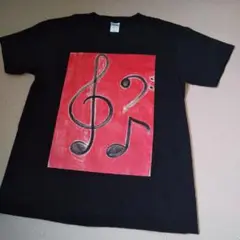音符デザイン Tシャツ Mサイズ