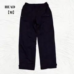 美品✨️HEAD　ヘッド【M】裏起毛　ナイロンパンツ　防寒中綿入り　ジャージ