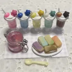 ♡ミニチュアカラフルスイーツセットNo.74