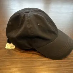 キャップ　帽子　ブラックBK