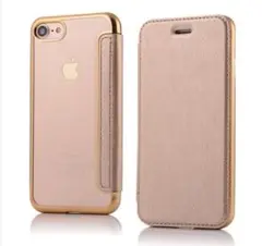 e80 送料込みiphone7クリアハード手帳スマホケース