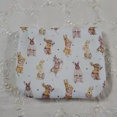 リバティfuwara6重ガーゼハンカチ◇ティムワンダーランド◇ブルー