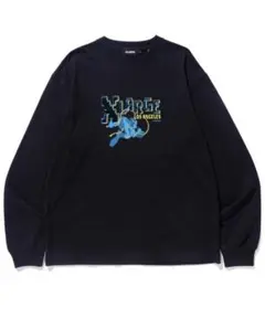 【非売品】XLARGE長袖Tシャツ ロサンゼルス プリント Lサイズ ブラック