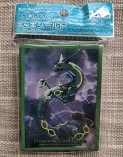 ポケモンカードゲーム デッキシールド 飛来レックウザ 64枚入り