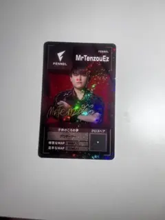 VCJ プレイヤーカード FENNEL MrTenzouEz(ホロサイン付き)
