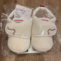 新品未使用　タグ付き　ミキハウス　ベビーシューズ