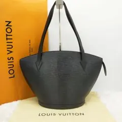正規品 ルイヴィトン エピ サンジャック ブラック トートバッグ M52262