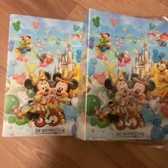 ディズニー30周年記念 ポストカードファイル2個セット