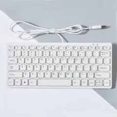 USB有線キーボード コンパクト パンタグラフ メンブレン ミニキーボード