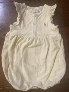 Ralph Lauren ストライプロンパース