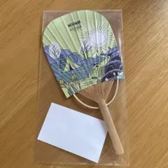 scope ムーミン　アラビア　オリジナルミニうちわ