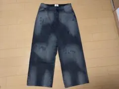 ウィテンプト　ワイドデニム　ブラック