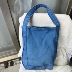 TEMBEA インディゴ？　キャンバス　トートバッグ　ワンショルダー