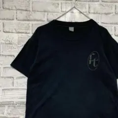 USA製90sヴィンテージTシャツ！シングルステッチ　ブラック半袖古着M722