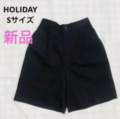 HOLIDAY レディース センタープレス ハーフパンツ B40