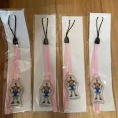 ゴーゴーコニーちゃん　ストラップ　4個