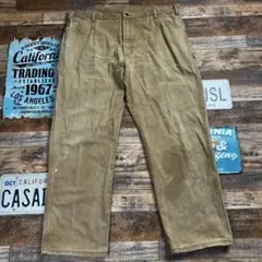 Dickies ダック地　ペインターパンツ　メキシコ製　42×32 2XL相当