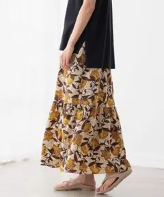 完売品☆LEPSIMレプシィムオリエンタルフレアスカート