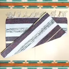【新品】 ラグマット ストライプ 50×80cm (csrm006)
