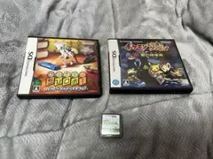 ちびロボ、ポケモン、どうぶつの森3点セットDS