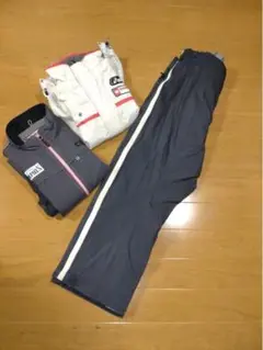 asics スキーウエア 上下 3点セット XO 大きいサイズ