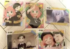 スパイファミリー SPY×FAMILY クリアカード5枚セット アーニャ多め