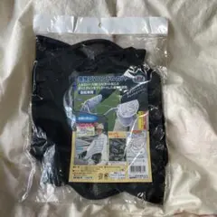 新品　未使用　爽快 UV ハンドルカバー　ブラック　花柄　レース　自転車