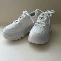 GRL ホワイト 厚底スニーカー 美品