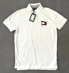 未使用タグ付き【Tommy Hilfiger】 ポロシャツ S ホワイト