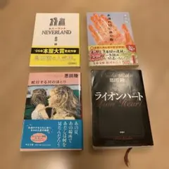 恩田陸　人気小説5冊 まとめ売り ネバーランド、木漏れ日に泳ぐ魚、パズルなど