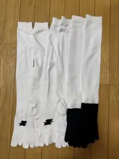 野球用 5本指ソックス 3足セット
