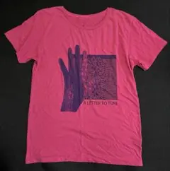 ショッキングピンク　パンク　Tシャツ