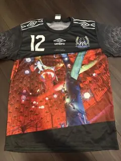 umbro サッカーシャツ 背番号12 カラフル