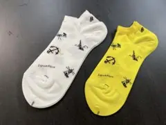 シナコバ　スニーカーソックス　2足
