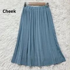 Cheek チーク プリーツスカート ウエストゴム