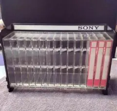 懐かしの Ｉt　a ＳOＮＹ カセットテ−プ入れ