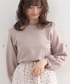 MAJESTIC LEGON マジェスティックレゴン デザインラメスウェット