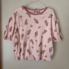 新品未使用 バースデイ フタフタ 半袖Tシャツ ピンク 120