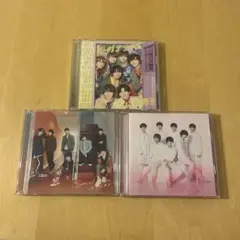 なにわ男子 CD3枚セット