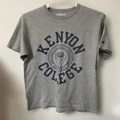 Champion Kenyon College Tシャツ グレー